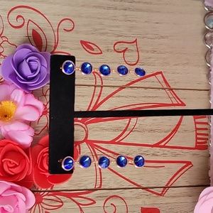 Aretes sawrosky cristal 18k gold plated